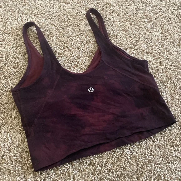 Lululemon Align Tank in Diamond Dye Cassis (8) - Picture 6 of 7